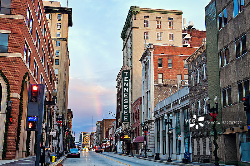 诺克斯维尔的彩虹图片素材