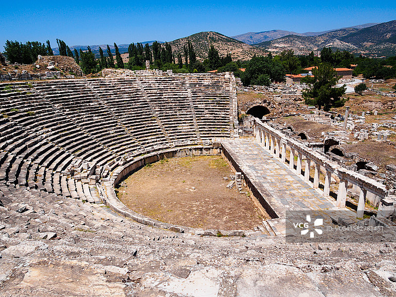 土耳其阿佛洛狄西亚古剧场图片素材