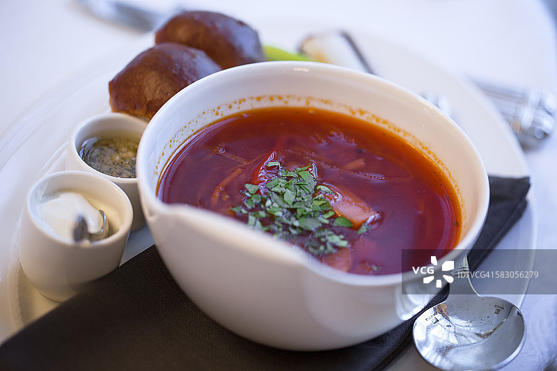 乌克兰红色罗宋汤图片素材