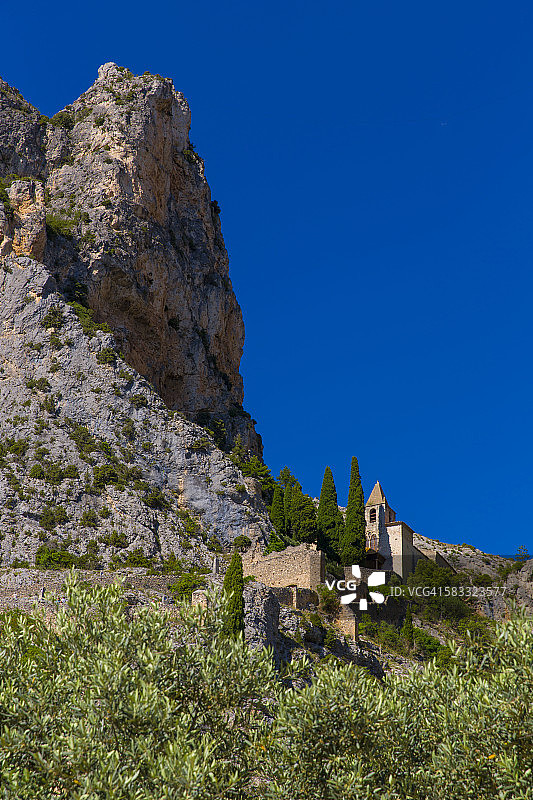 穆斯捷-圣玛丽教堂图片素材