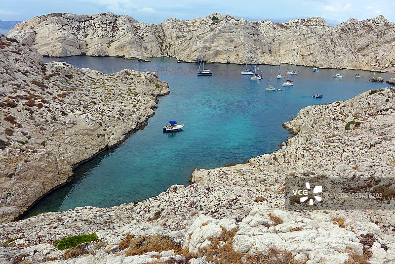 法国马赛弗留利群岛海湾图片素材