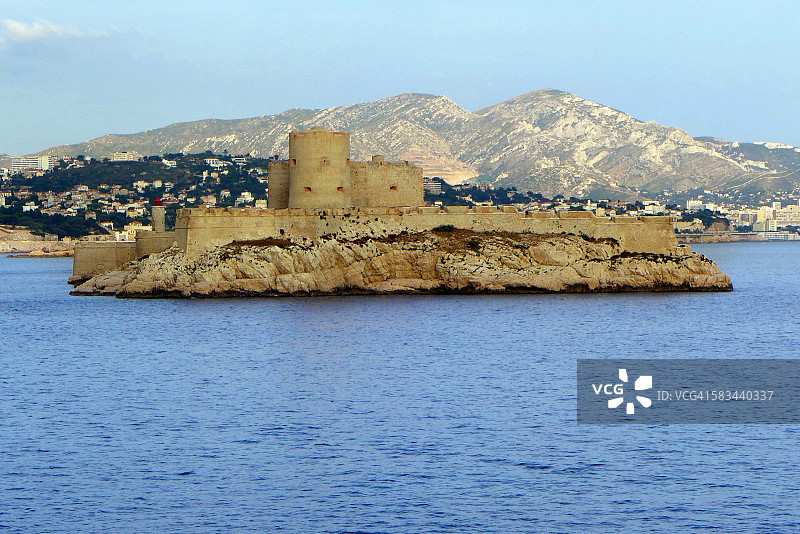 伊夫城堡，马赛，法国图片素材