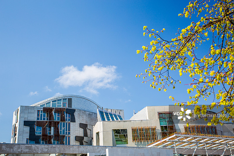 苏格兰议会大厦图片素材