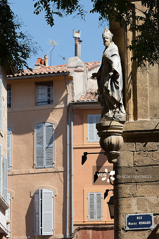 艾克斯普罗旺斯雕像图片素材