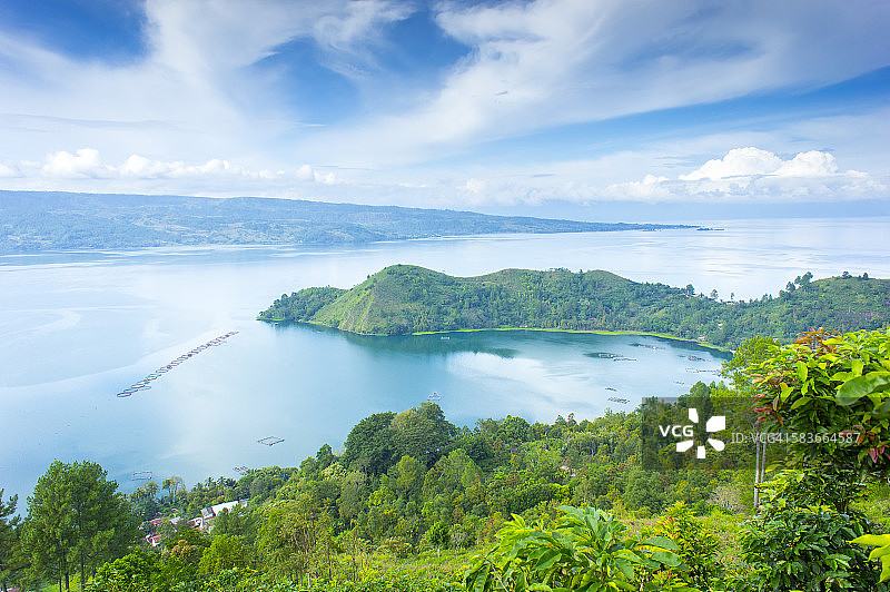 多巴湖风光图片素材