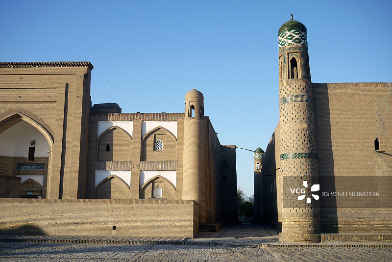 希瓦伊钦卡拉（内城）景观图片素材