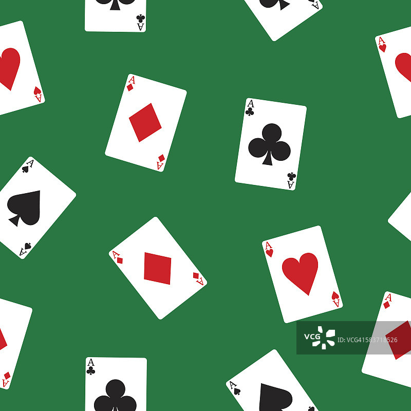 扑克牌图案图片素材