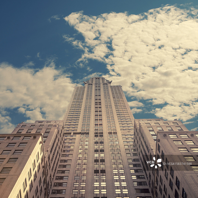 克莱斯勒大厦图片素材