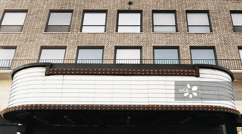 空旷的剧院广告牌图片素材