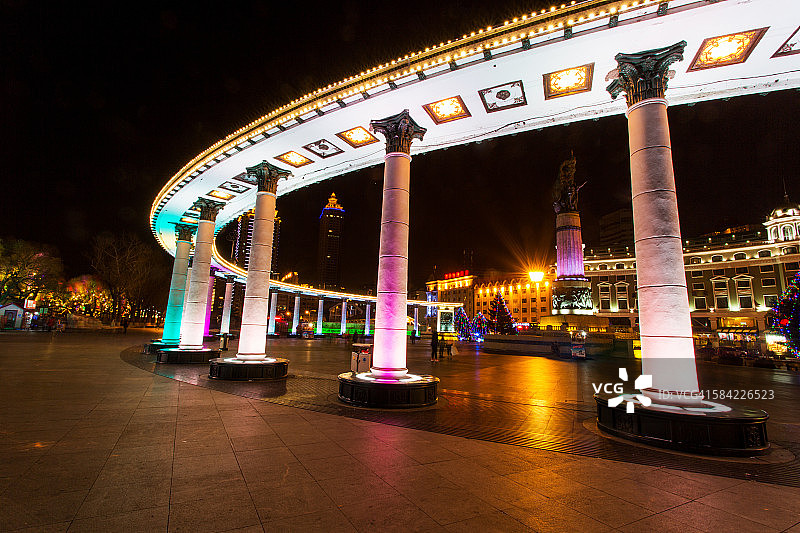 哈尔滨防洪纪念塔图片素材