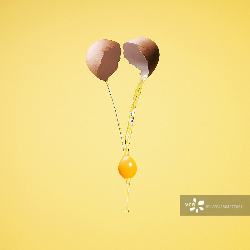 鸡蛋爆裂图片素材