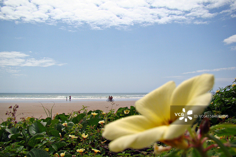 蓬塔尔杜佩巴海滩图片素材