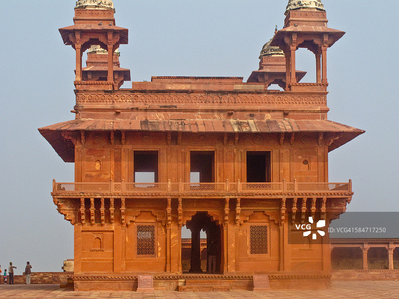 印度北方邦阿格拉法泰赫布尔西格里图片素材