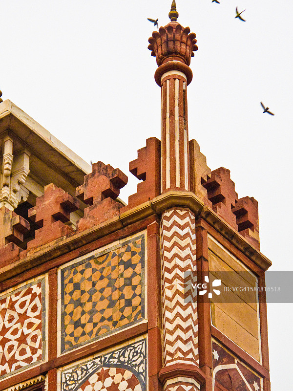 阿克巴大帝陵墓，锡康德拉，阿格拉，北方邦，印度图片素材