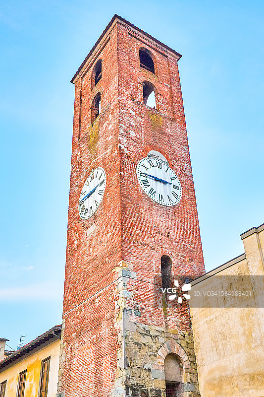 意大利托斯卡纳卢卡钟楼图片素材