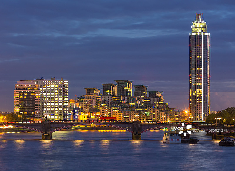 伦敦的天际线图片素材