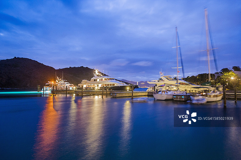 码头景观图片素材