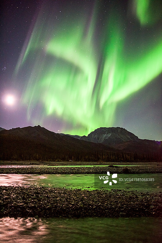 北极光图片素材