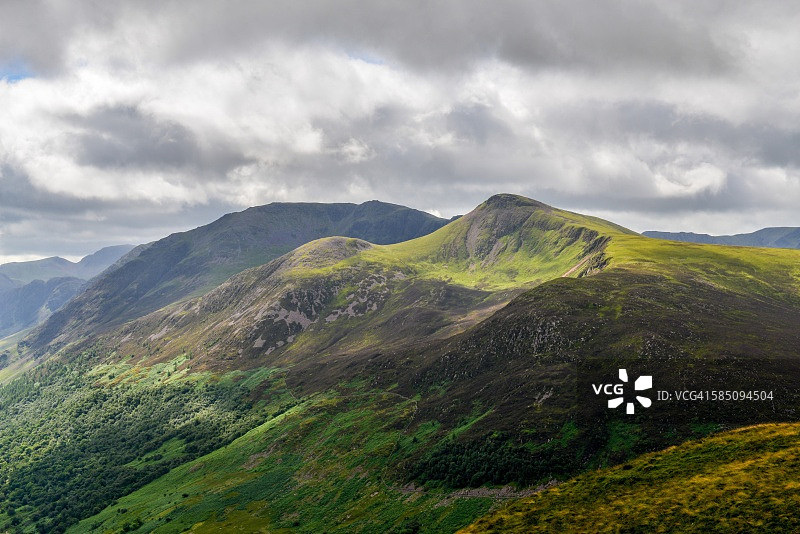 我爱湖区图片素材