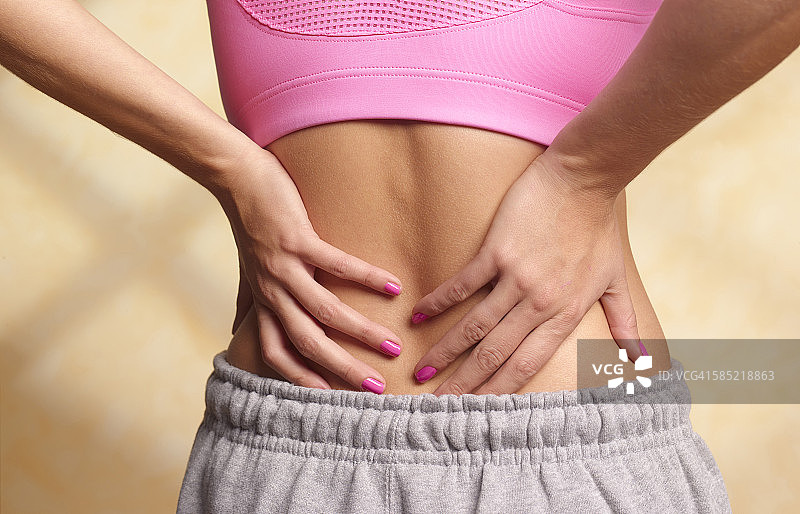 背部疼痛图片素材