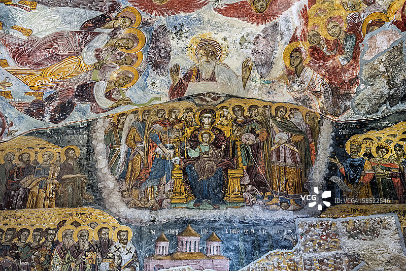 土耳其特拉布宗的苏梅拉修道院图片素材