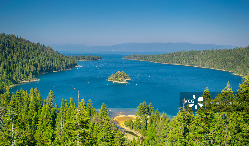 太浩湖图片素材
