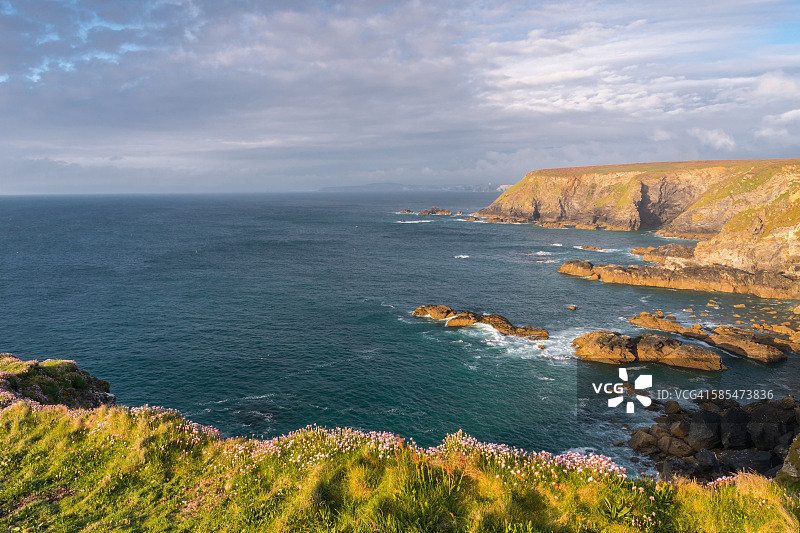 戈德雷维 Porthreath 海岸图片素材