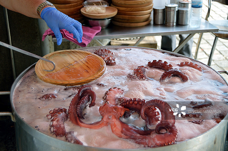 章鱼料理店图片素材