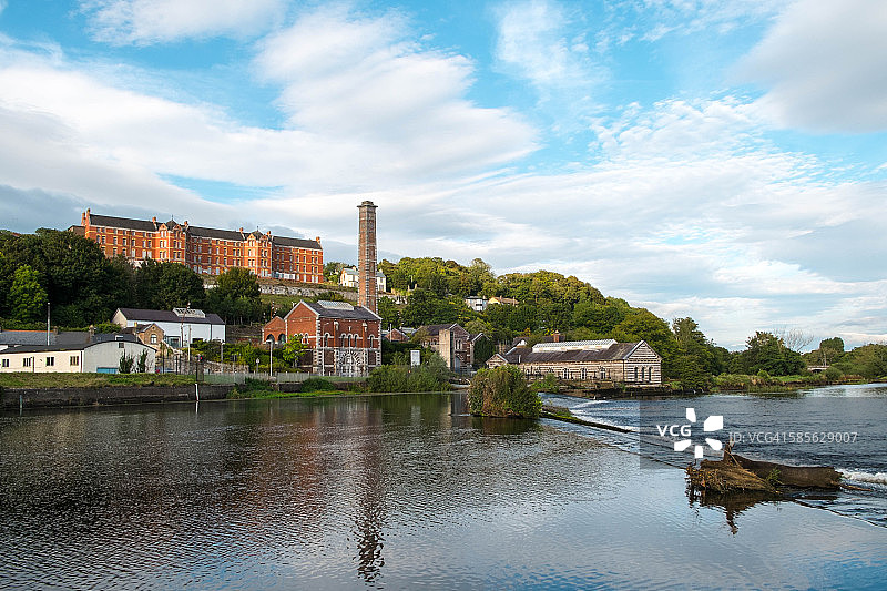 爱尔兰科克的旧水厂大楼图片素材