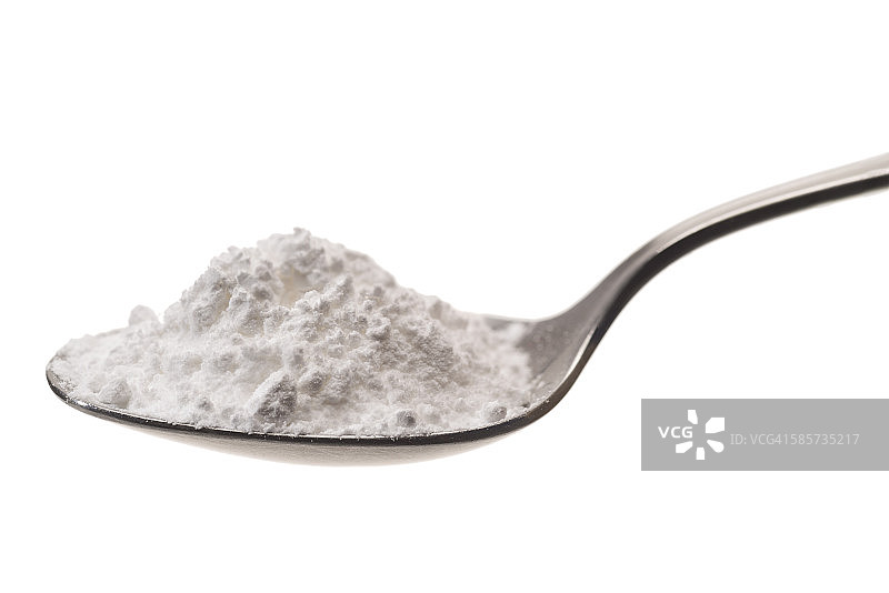 勺子上的细砂糖图片素材