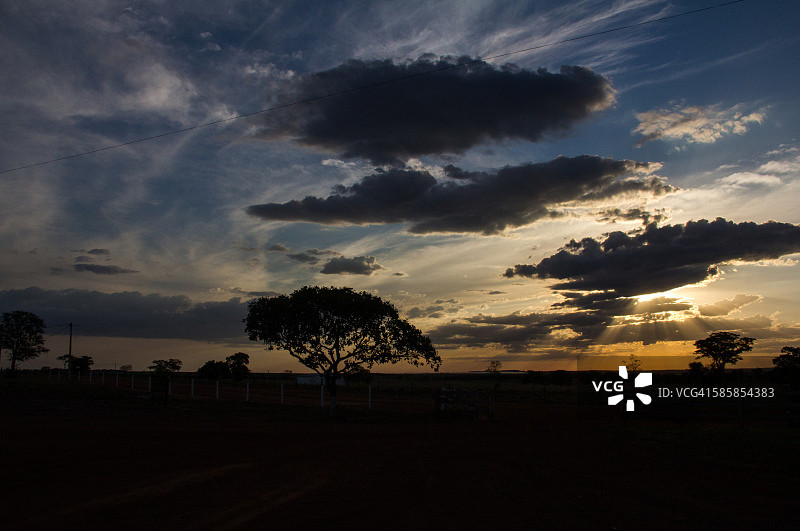 农村的场景图片素材