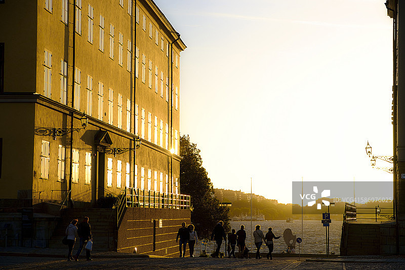 斯德哥尔摩老城区图片素材