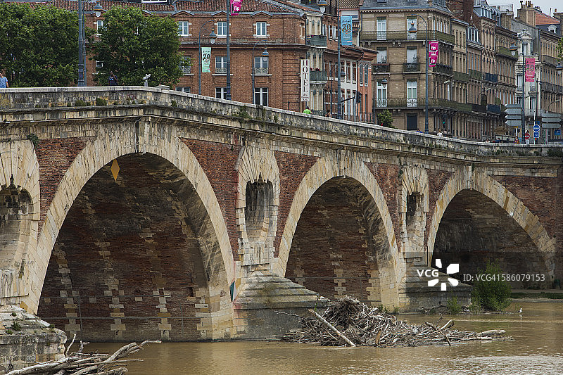 图卢兹新桥图片素材
