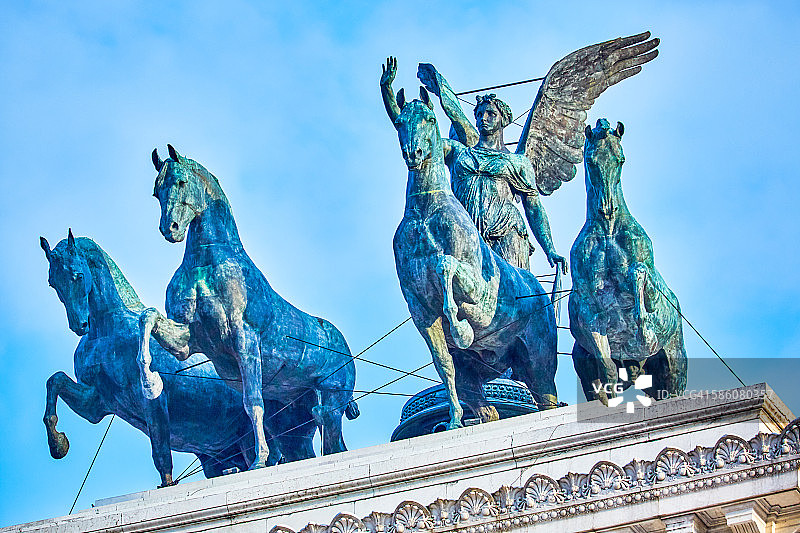 意大利罗马维托里亚诺纪念馆图片素材