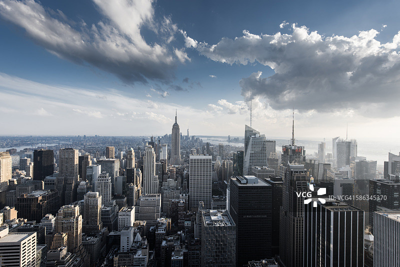 曼哈顿，纽约市图片素材