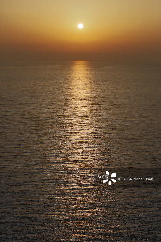 海上日落图片素材