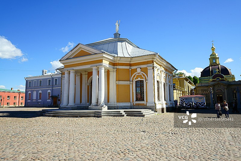 大教堂的附属建筑图片素材