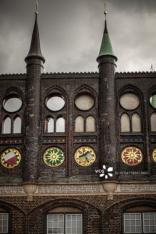 德国吕贝克市政厅图片素材