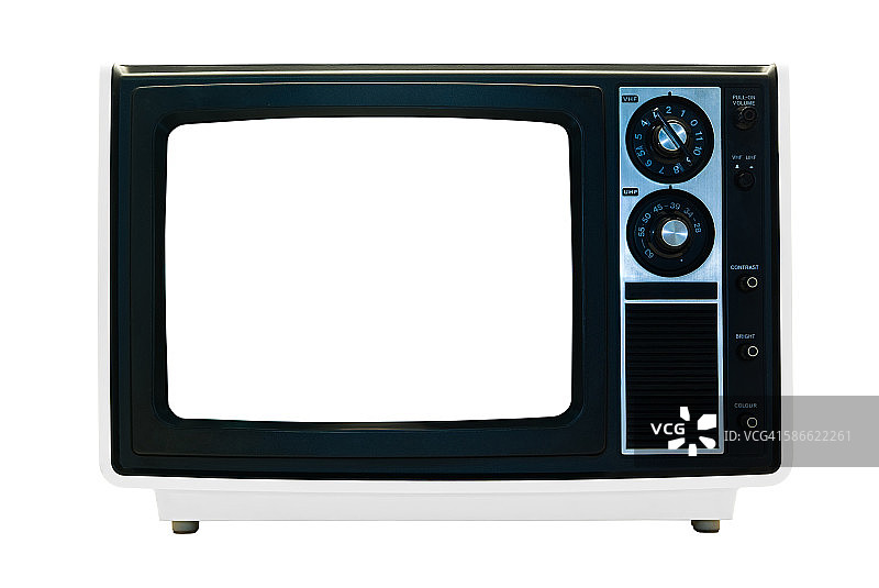 分离的复古便携式电视图片素材