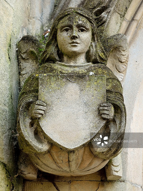 天使雕像图片素材