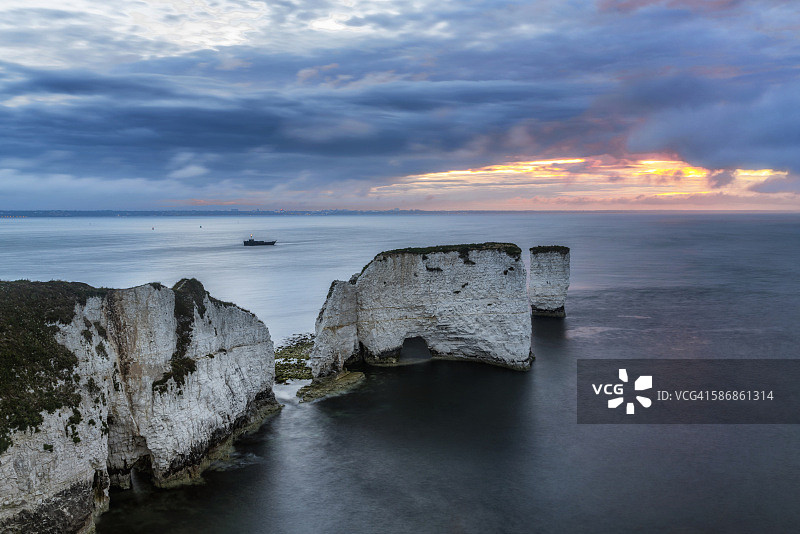 多塞特海岸图片素材