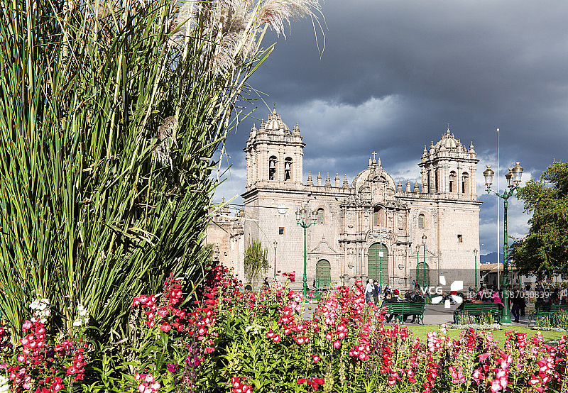 库斯科耶稣会教堂图片素材