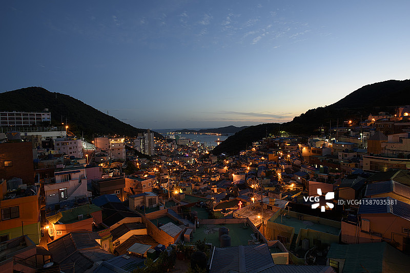 甘川文化村图片素材