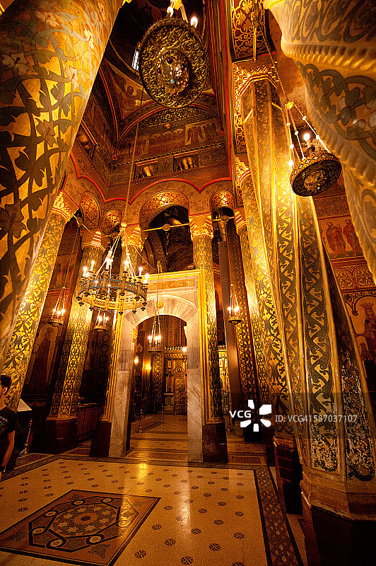 阿尔杰什库尔泰亚修道院图片素材