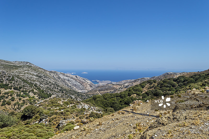 希腊纳克索斯岛海岸风光图片素材
