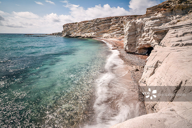 阿拉恰特海滩，切什梅图片素材