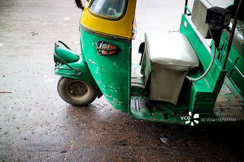 旧式人力车图片素材