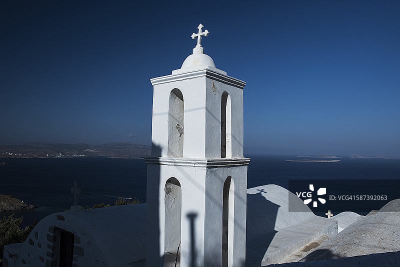 阿斯提帕拉亚的教堂图片素材