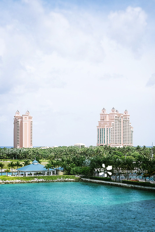 巴哈马拿骚天堂岛亚特兰蒂斯度假村图片素材