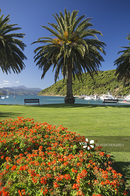 皮克顿海港花园图片素材